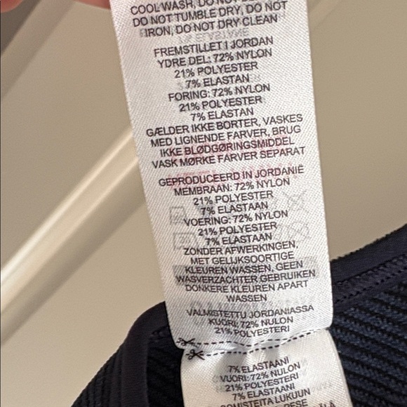 Gymshark Dark Blue Sports Bra - Picture 4 of 4